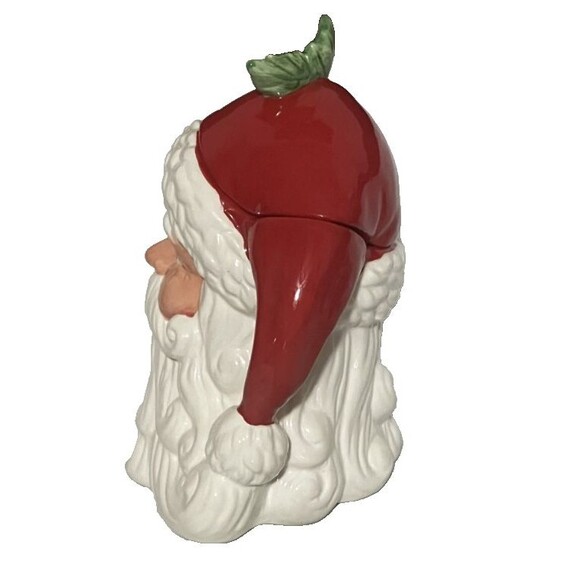 Spode Santa Cookie Jar, Christmas Santa Cookie Jar - 12" Dolomite Vintage Gift - Picture 5 of 16